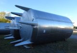 50000 liters tank i rustfritt stål 304