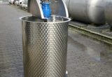 550 liter tank i rustfritt stål 304
