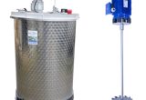 550 liter tank i rustfritt stål 304