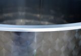 550 liter tank i rustfritt stål 304