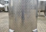 550 liter tank i rustfritt stål 304