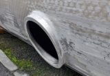 5500 liters tank i rustfritt stål 304