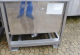 590 liter tank i rustfritt stål 304