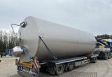 60000 liters tank i rustfritt stål 304