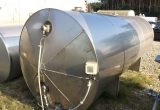 7300 liters tank i rustfritt stål 304