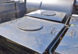 735 liters tank i rustfritt stål 304