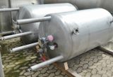 750 liters tank i rustfritt stål 304