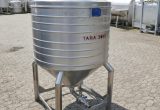 750 liter tank i Rostfritt 304
