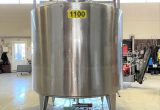 7500 liters tank i rustfritt stål 304