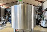 7500 liters tank i rustfritt stål 304