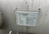 7500 liters tank i rustfritt stål 304
