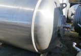 7500 liters tank i rustfritt stål 304
