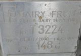 800 liters tank i rustfritt stål 304