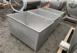 800 liters tank i rustfritt stål 304