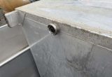 800 liters tank i rustfritt stål 304