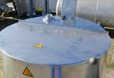 800 liters tank i rustfritt stål 304