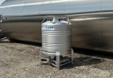 800 liters tank i rustfritt stål 304