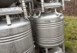 800 liters tank i rustfritt stål 304