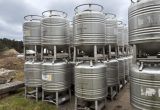 800 liters tank i rustfritt stål 304