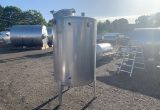 850 liters tank i rustfritt stål 304