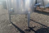850 liters tank i rustfritt stål 304