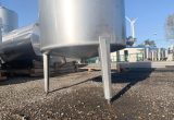 850 liters tank i rustfritt stål 304