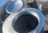 850 liters tank i rustfritt stål 304