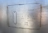 870 liters tank i rustfritt stål 304