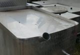 900 liters tank i rustfritt stål 304