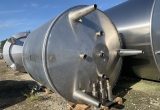 9000 liters tank i rustfritt stål 304