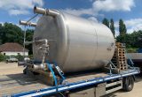 9000 liters tank i rustfritt stål 304