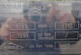 9310 liter tank i rustfritt stål 304