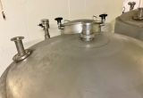 950 liters tank i rustfritt stål 304