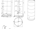 95000 liter tank i rustfritt stål 304